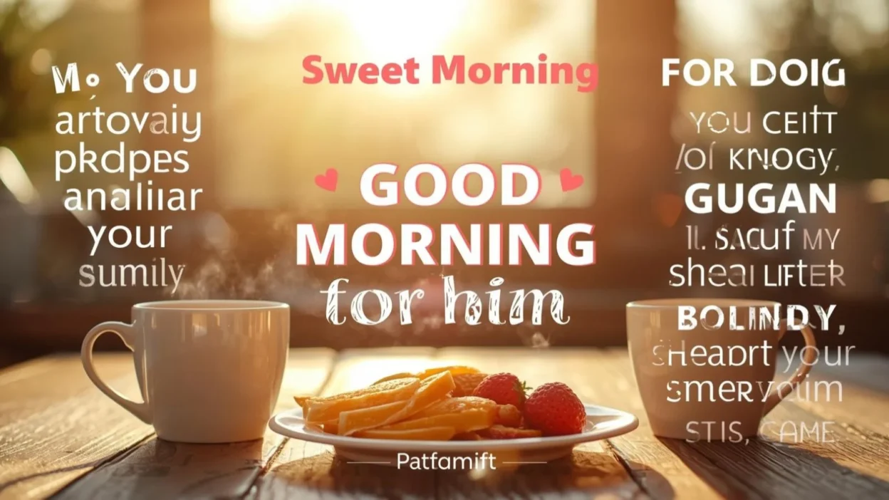 Cute Good Morning Texts for Him
