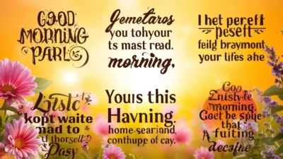 Positive Good Morning Quotes