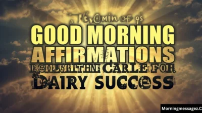 Good Morning Affirmations