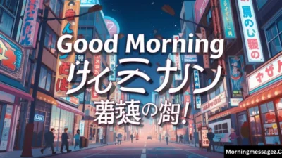 Good Morning Japanese