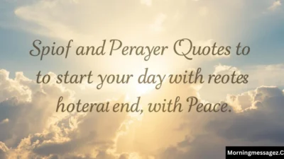 Good Morning Prayer Quotes