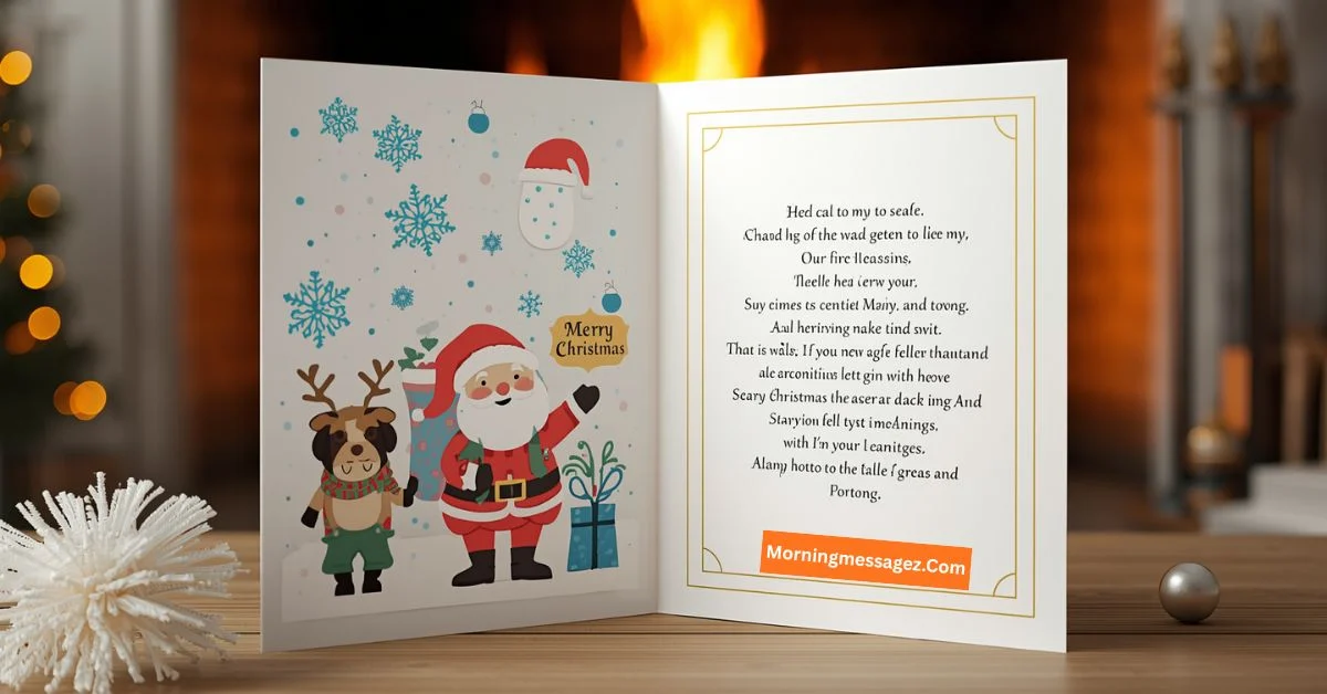 Christmas Message for Cards