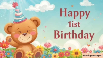 First Birthday Card Message