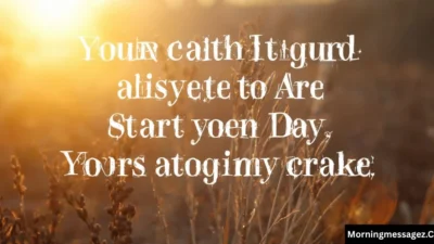 Good Morning Scripture