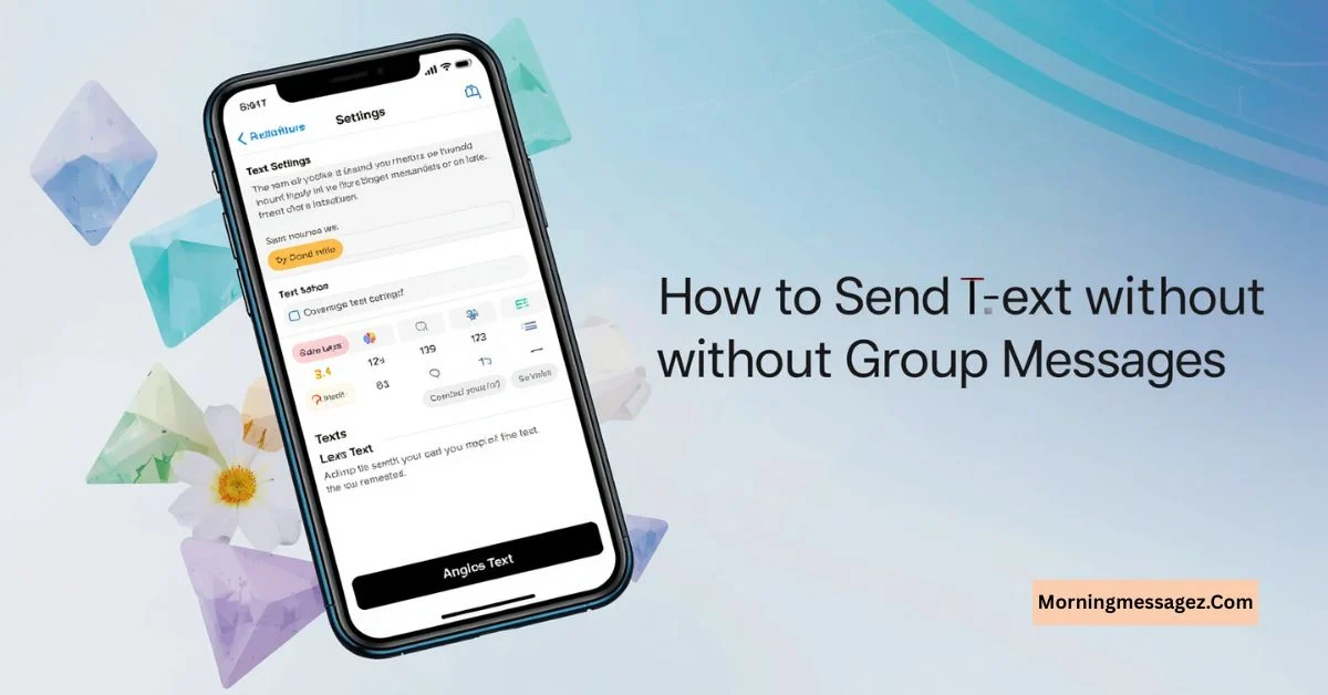 How to Send Mass Text on iPhone Without Group Message