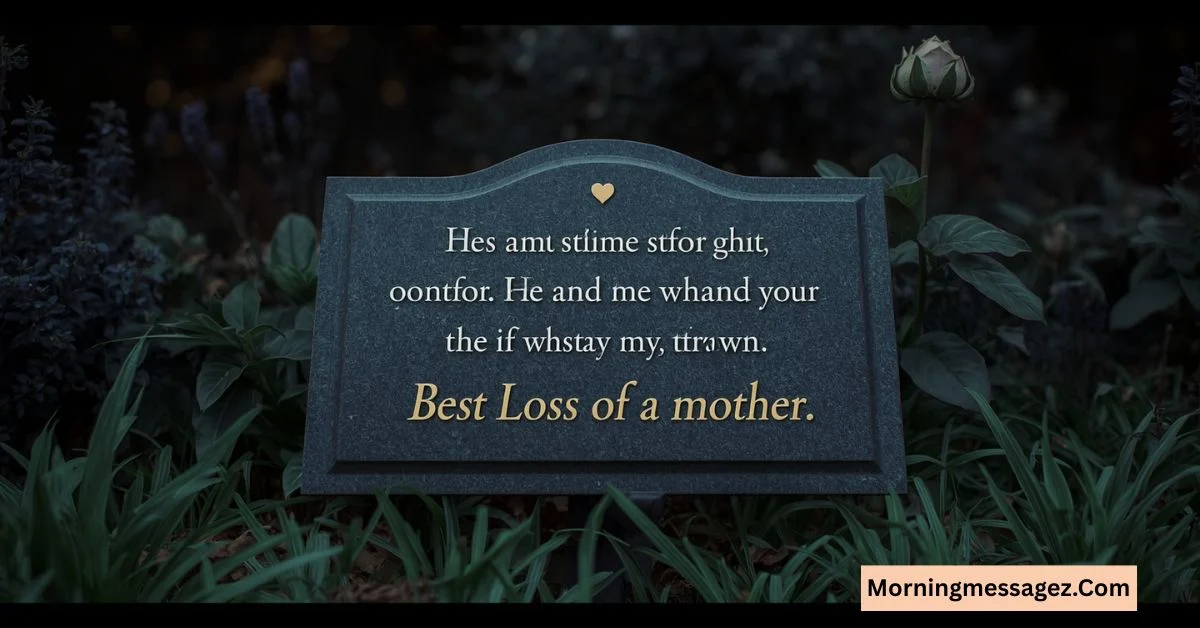 Loss of a Mother Message