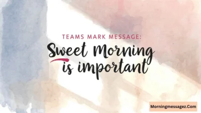 Teams Mark Message as Important