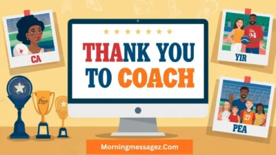 Thank You Message to Coach From Parent
