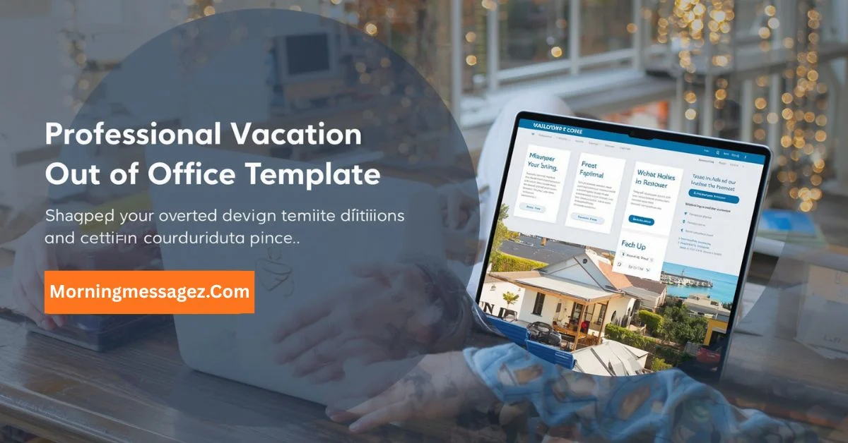 Vacation Out of Office Message