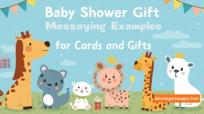 Baby Shower Gift Message