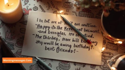 Birthday Message to Best Friend