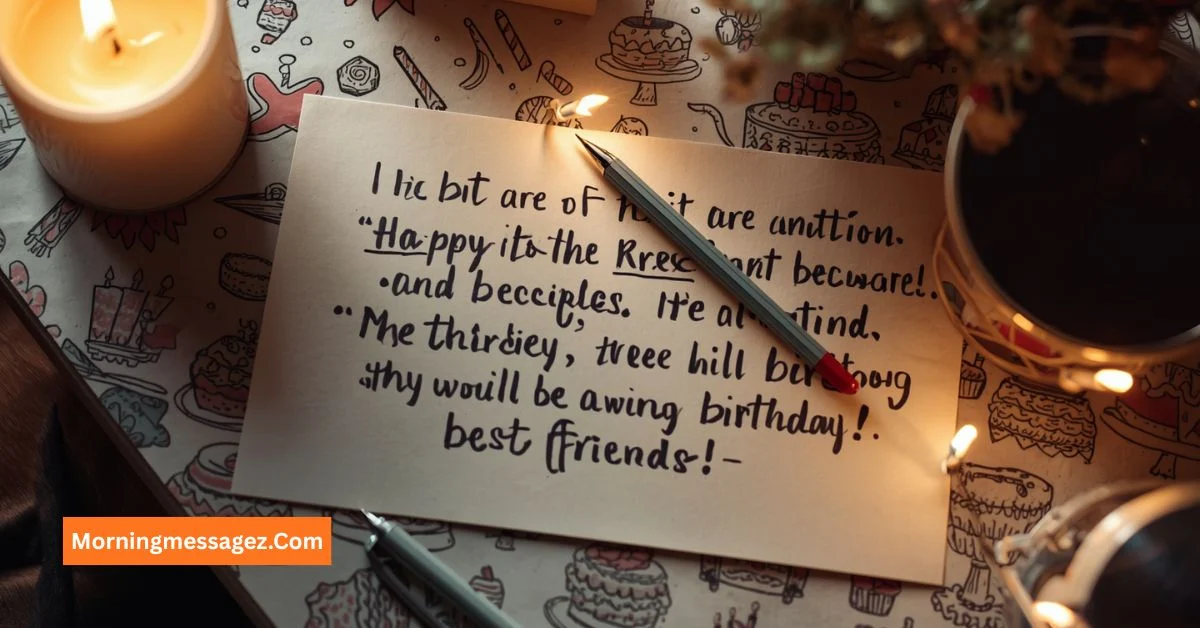 Birthday Message to Best Friend