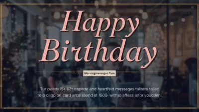 Birthday Message to Boss