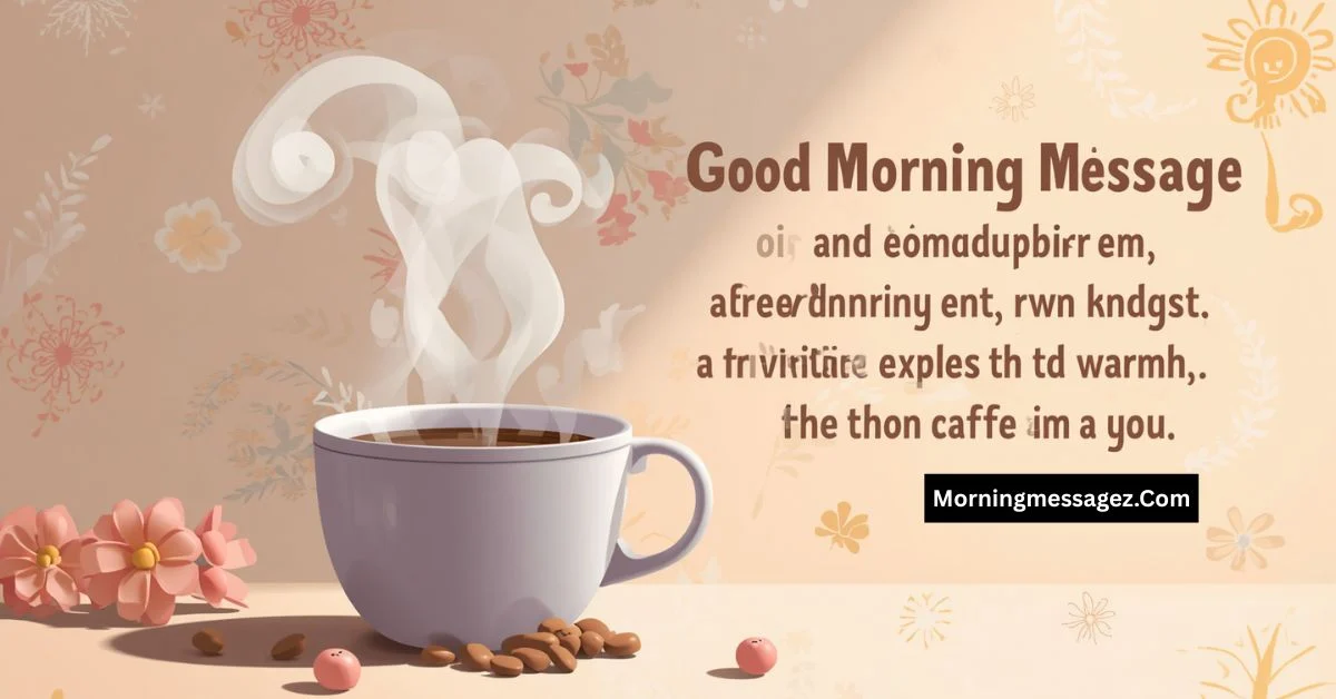 Good Morning Messag