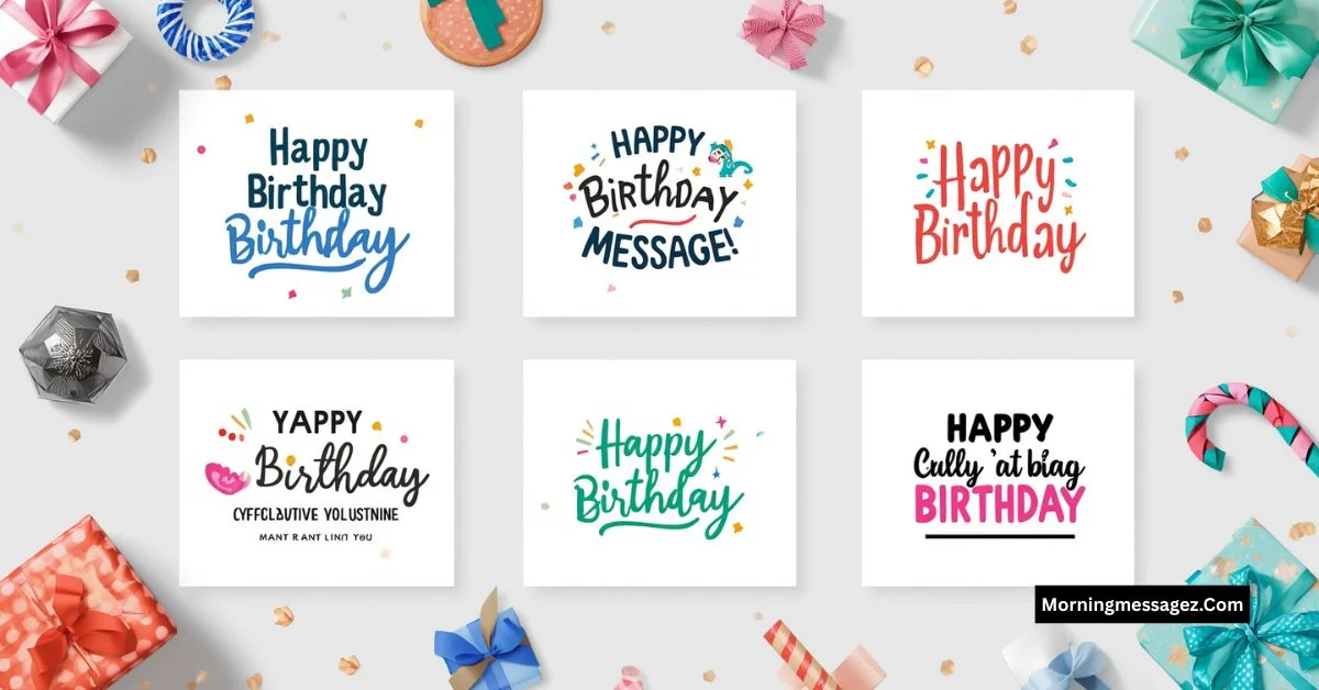 Happy Birthday Message
