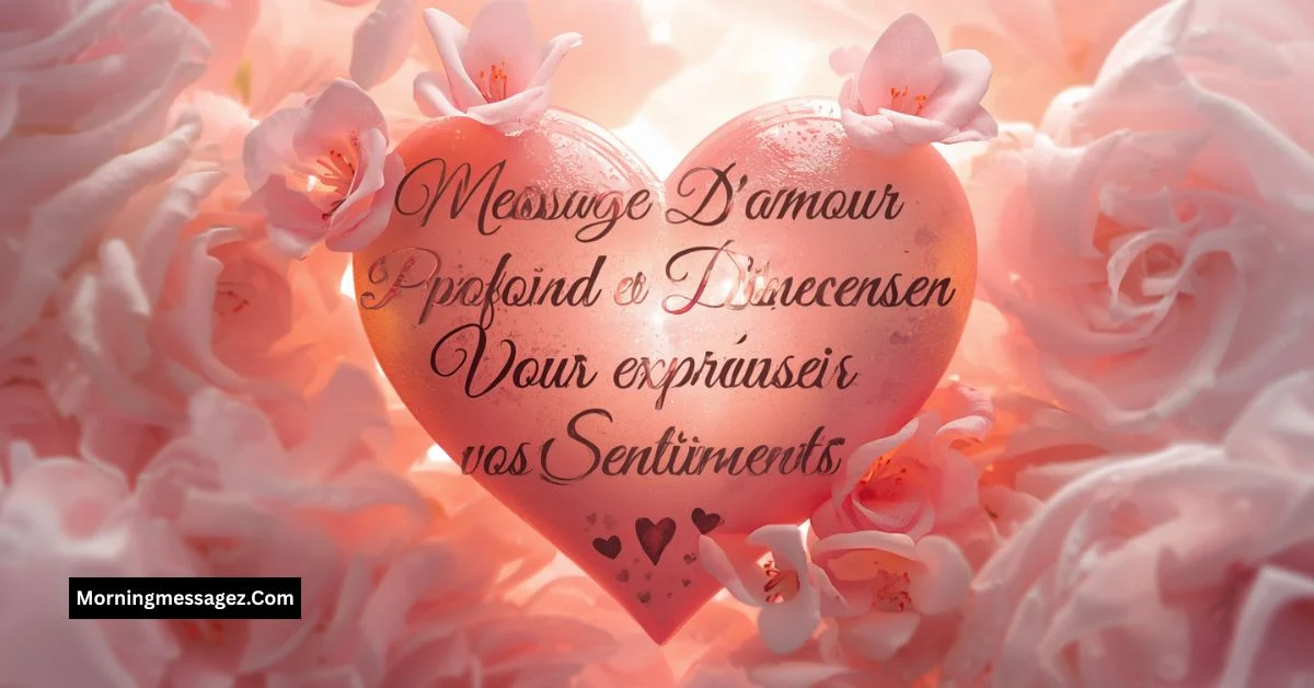 Message D'amour Profond