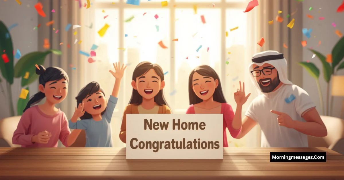 New Home Congratulations Message