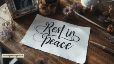Rest in Peace Message