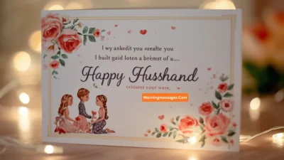 Touching Birthday Message for Husband