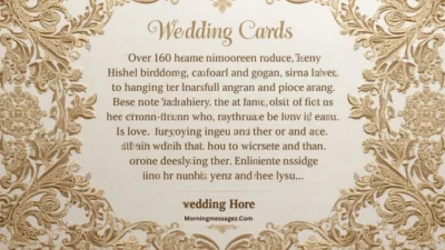 wedding card message