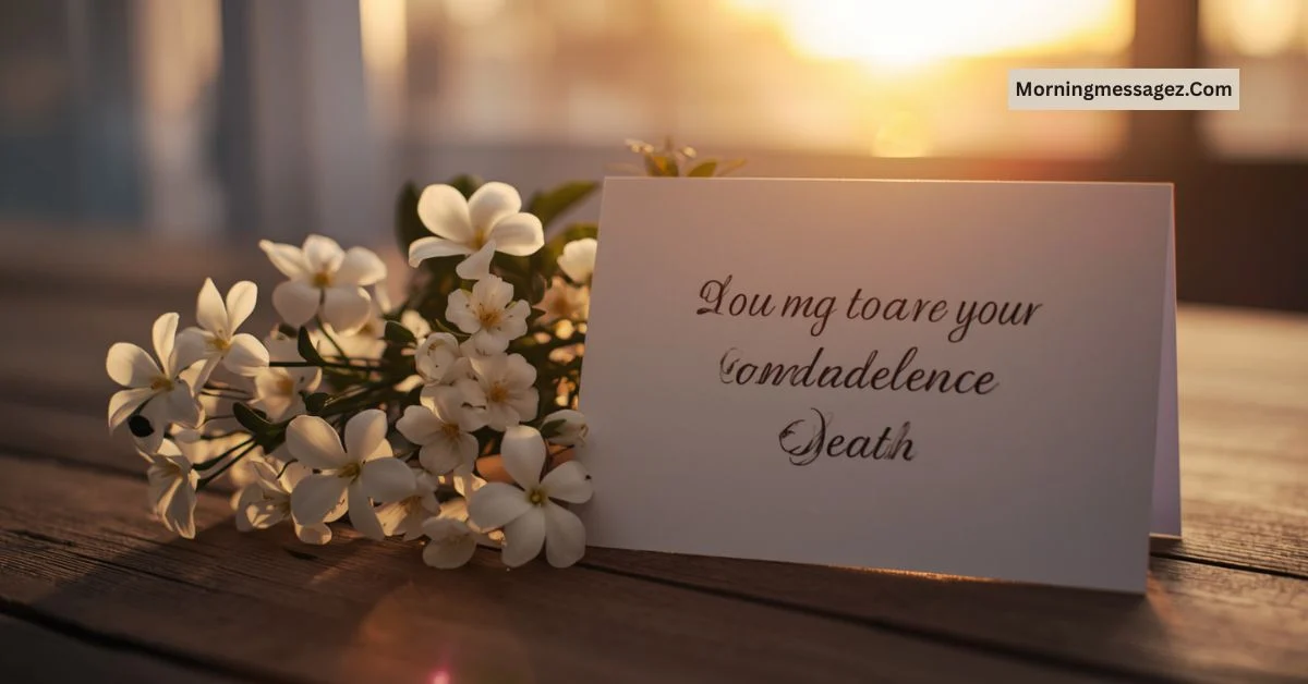 Condolence Message on Death