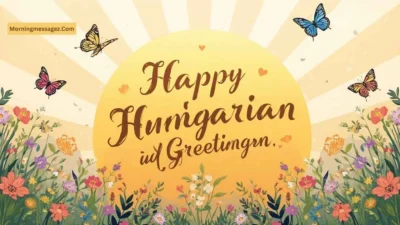 Good Morning in Hungarian