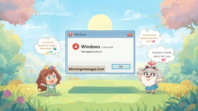 Windows Error Message